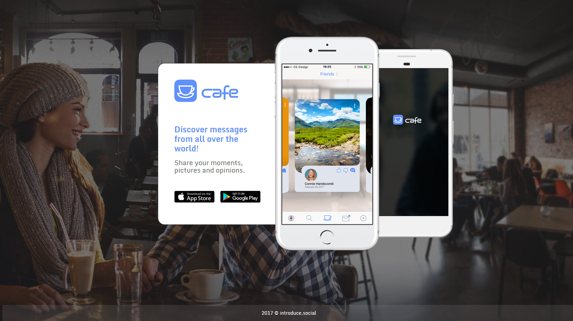 Cafe Web UI Design